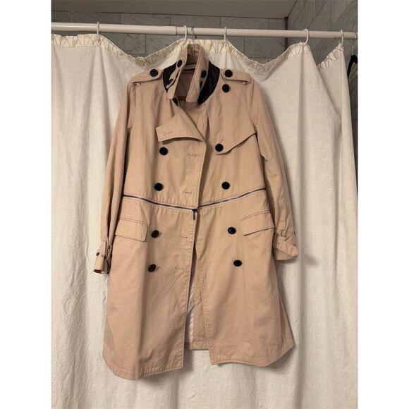 Rebecca Minkoff Jackets & Blazers - Rebecca Minkoff Women's Convertible Trench Coat Beige Size Small Standard